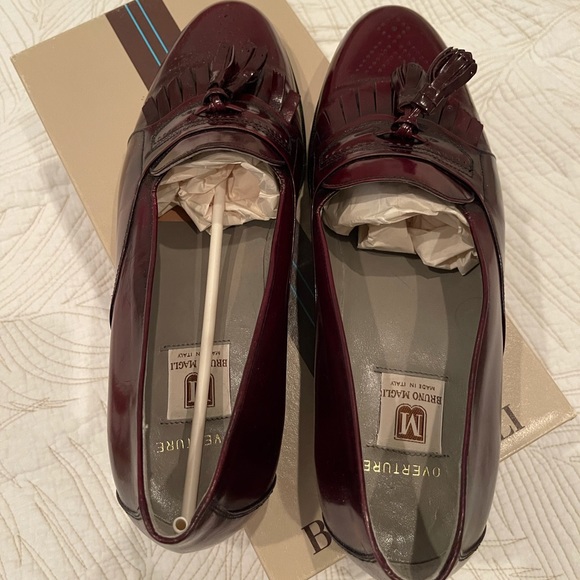 Vintage Bruno Magli Overture Burgundy NWT - Picture 3 of 9